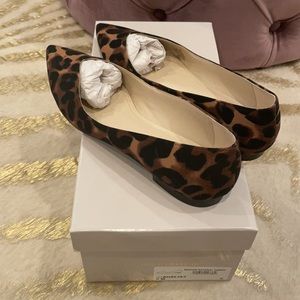 Practically new Marc Fisher animal print flats 😍